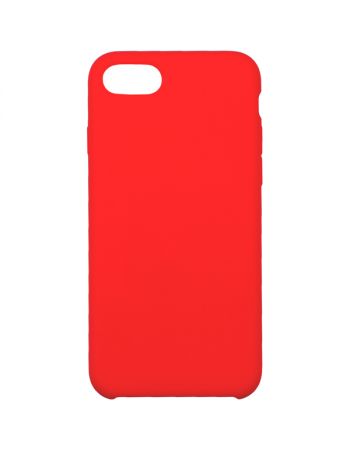 Чехол для iPhone InterStep для iPhone 8 IS SOFT-T METAL ADV красный